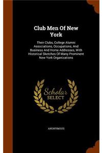 Club Men Of New York