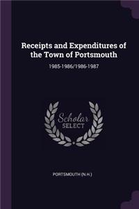 Receipts and Expenditures of the Town of Portsmouth