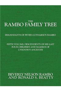 Rambo Family Tree, Volume 5