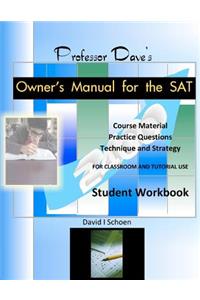 Professor Dave's Owner's Manual for the SAT