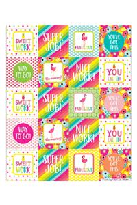 Simply Stylish Tropical Motivators Motivational Stickers