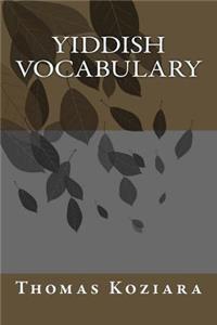 Yiddish Vocabulary