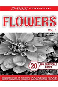 Yayyy Grayscale! Grayscale Flowers Vol.5