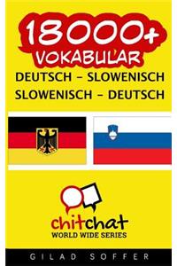 18000+ Deutsch - Slowenisch Slowenisch - Deutsch Vokabular