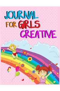 Journal For Girls Creative