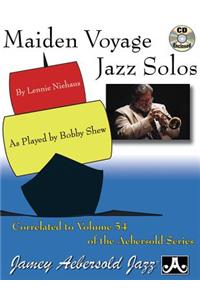 Maiden Voyage Jazz Solos (With Free Audio CD)