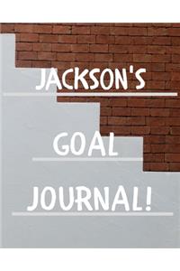 Jackson's Goal Journal: 2020 New Year Planner Goal Journal Gift for Jackson / Notebook / Diary / Unique Greeting Card Alternative