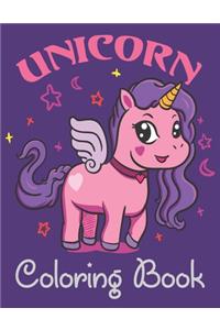 Unicorn Coloring Book