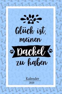 Dackel Kalender 2020