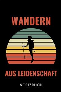 Wandern Aus Leidenschaft Notizbuch