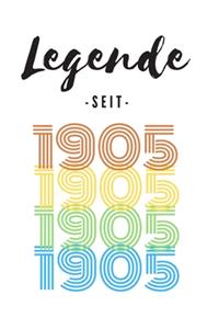 Legende seit 1905