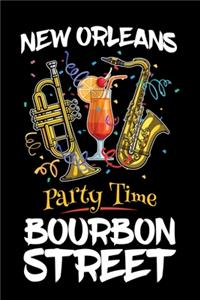 New Orleans Party Time Bourbon Street