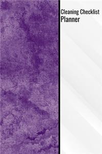 Cleaning Checklist Planner