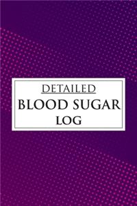 Detailed Blood Sugar Log