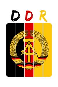GDR Flag Notebook