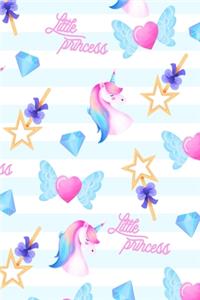 Little Princesse Unicorn Notebook