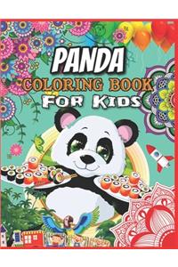 Panda Coloring Book For Kids