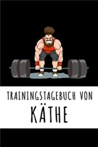 Trainingstagebuch von Käthe