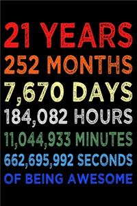 21 Years Of Being Awesome