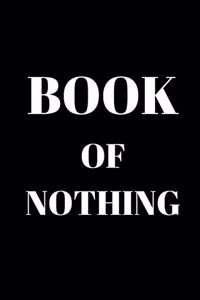 Book Of Nothing