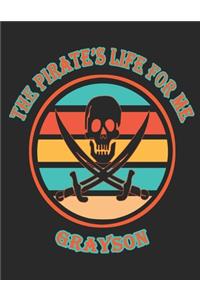 The Pirate's Life For Me Grayson