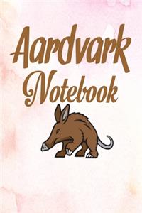 Aardvark notebook