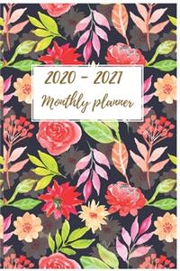 Monthly Planner 2020-2021