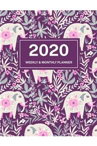 2020 Weekly & Monthly Planner