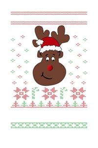 Christmas Reindeer Notebook