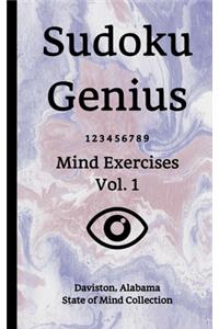 Sudoku Genius Mind Exercises Volume 1