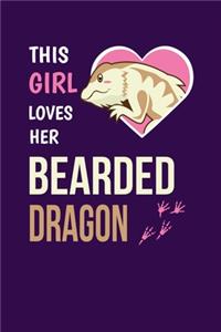 This Girl Loves Her Bearded Dragon