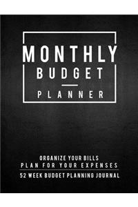Monthly Budget Planner