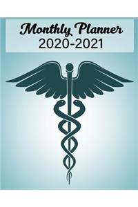 Monthly Planner 2020-2021