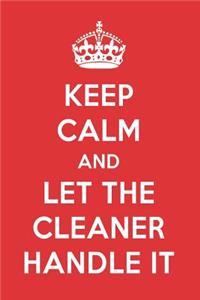Keep Calm and Let the Cleaner Handle It: The Cleaner Designer Notebook