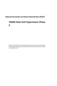 Timed Solar Euv Experiment