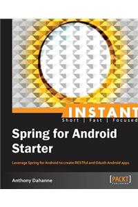 Instant Spring for Android Starter