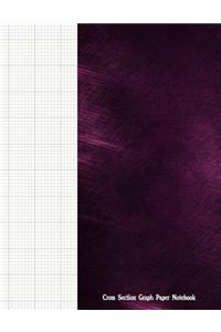 Cross Section Graph Paper Notebook