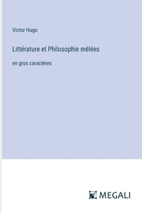 Littérature et Philosophie mêlées