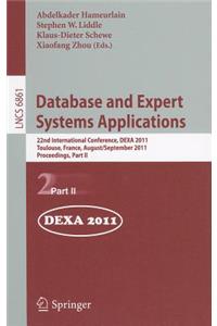 Database and Expert Systems Applications