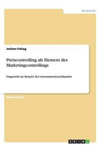 Preiscontrolling als Element des Marketingcontrollings