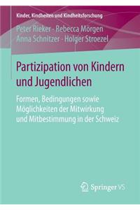 Partizipation Von Kindern Und Jugendlichen