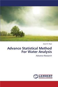 Advance Statistical Method For Water Analysis
