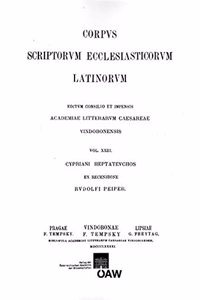 Cyprianus Gallus - Heptateuchos, Fragmenta, de Sodo