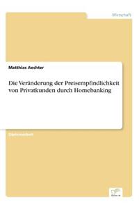 Veränderung der Preisempfindlichkeit von Privatkunden durch Homebanking