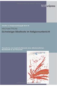 Schwierige Bibeltexte Im Religionsunterricht