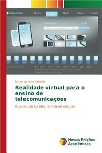 Realidade virtual para o ensino de telecomunicações