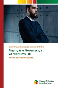 Finanças e Governança Corporativa - III