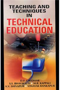 Teaching and Techniques of Technical Education