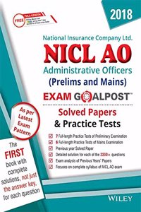 Wiley NICL AO (Prelims+Mains) Exam Goalpost Solved Papers and Practice Tests