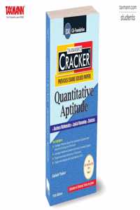 Taxmann's CRACKER for Quantitative Aptitude (Paper 3 | Maths, LR & Stats) â€“ Covering past exam questions & detailed answers | CA-Foundation | New Syllabus | Sept. 2024 Exam